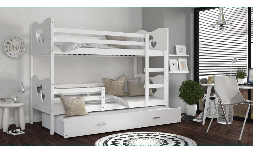 Trzyosobowe Piętrowe Łóżko JERRY 3