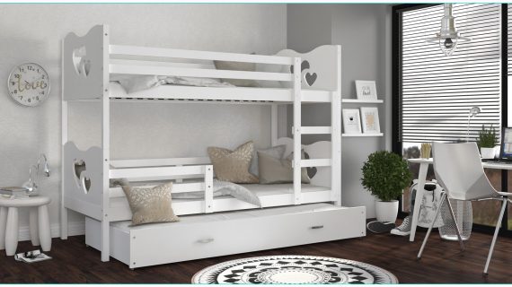Trzyosobowe Piętrowe Łóżko JERRY 3