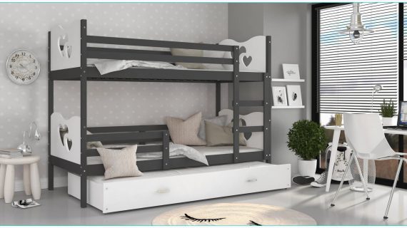 miniaturka Trzyosobowe Piętrowe Łóżko JERRY 3