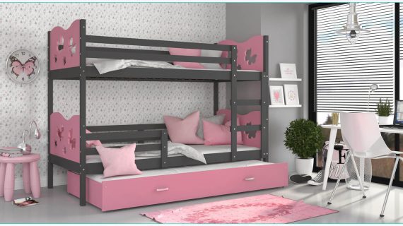 miniaturka Trzyosobowe Piętrowe Łóżko JERRY 3