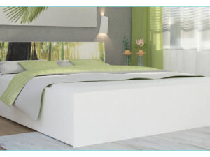 miniaturka Łóżko z Podnoszonym Stelażem i Grafiką LOGAN Plus