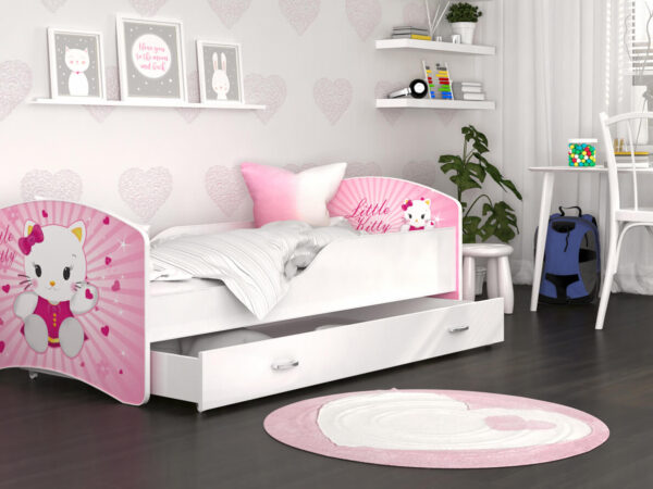 Łóżko pojedyncze z szufladą dla dziecka