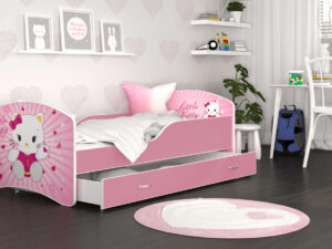 miniaturka Łóżko Pojedyncze z Szufladą dla Dziecka FRANKLIN