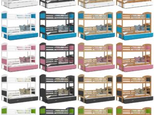 miniaturka Łóżko dla Dzieci Piętrowe DYZIO