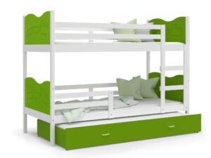 miniaturka Trzyosobowe Piętrowe Łóżko JERRY 3
