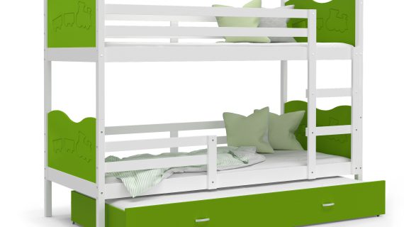 miniaturka Trzyosobowe Piętrowe Łóżko JERRY 3