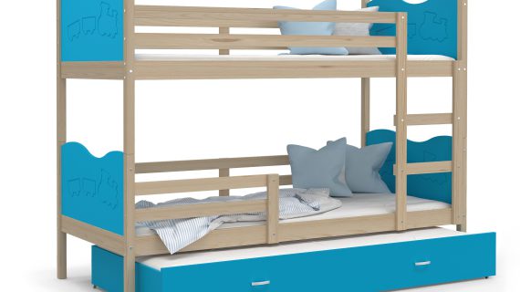 miniaturka Trzyosobowe Piętrowe Łóżko JERRY 3