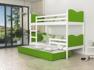 miniaturka Trzyosobowe Piętrowe Łóżko JERRY 3