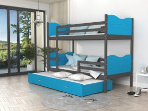 miniaturka Trzyosobowe Piętrowe Łóżko JERRY 3