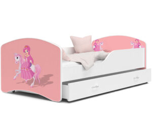 miniaturka Łóżko Pojedyncze z Szufladą dla Dziecka FRANKLIN