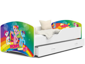 miniaturka Łóżko Pojedyncze z Szufladą dla Dziecka FRANKLIN