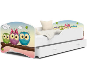 miniaturka Łóżko Pojedyncze z Szufladą dla Dziecka FRANKLIN