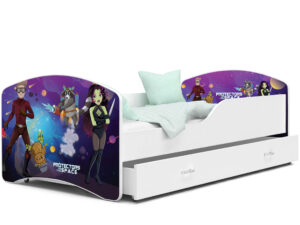 miniaturka Łóżko Pojedyncze z Szufladą dla Dziecka FRANKLIN