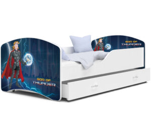 miniaturka Łóżko Pojedyncze z Szufladą dla Dziecka FRANKLIN