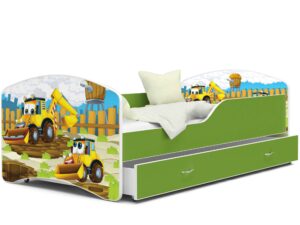 miniaturka Łóżko Pojedyncze z Szufladą dla Dziecka FRANKLIN