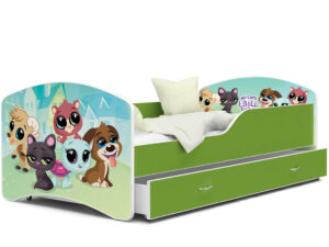 miniaturka Łóżko Pojedyncze z Szufladą dla Dziecka FRANKLIN