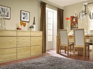 miniaturka Drewniana Komoda Dębowa Pekin