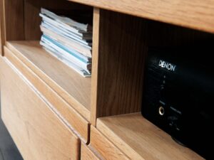 miniaturka Drewniana Szafka RTV 180 CM pod TV Tacoma