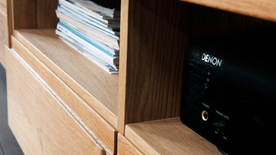 miniaturka Drewniana Szafka RTV 180 CM pod TV Tacoma