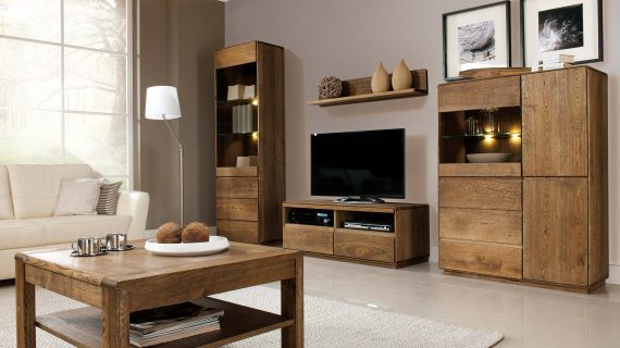 miniaturka Drewniany Stolik Kawowy 120 cm Tacoma