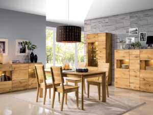 miniaturka Stół do Jadalni Drewniany Rozkładany 160-240 Praga