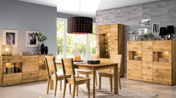 miniaturka Stół do Jadalni Drewniany Rozkładany 160-240 Praga