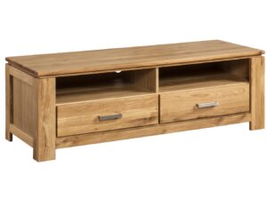 Szafka RTV 145 cm Drewniana pod Telewizor Sztokholm