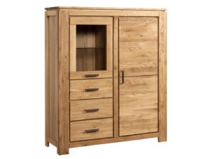 Drewniany Klasyczny Barek Sztokholm