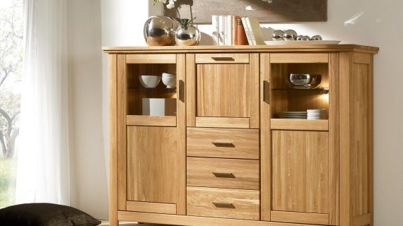 miniaturka Szeroki Drewniany Barek Dębowy Mediolan