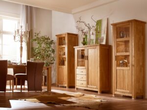 miniaturka Niska Witryna Kredens 150 cm Mediolan