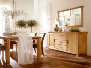 miniaturka Duża Komoda z Szufladami do Salonu Mediolan