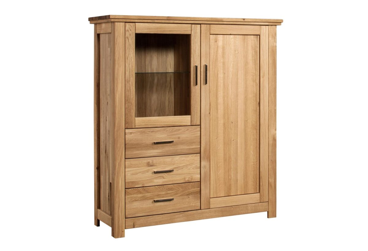 Niska Witryna Kredens 150 cm Mediolan