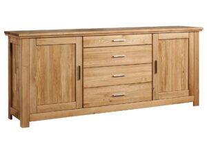 Duża Komoda z Szufladami do Salonu Mediolan