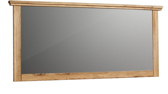 Lustro z ramą drewnianą