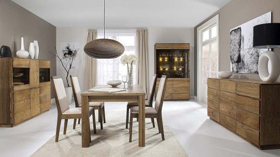 miniaturka Drewniana Komoda z Szufladami 180 cm Tacoma