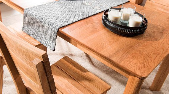 miniaturka Stół do Jadalni Drewniany Rozkładany 160-240 Praga