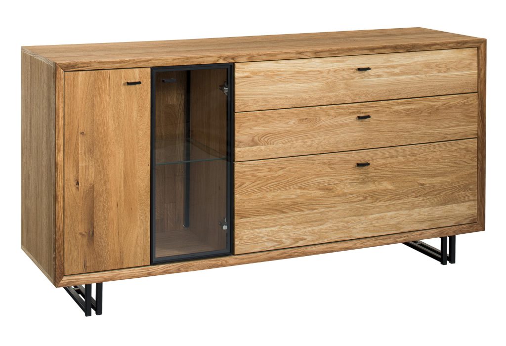 Drewniana Komoda Loft do Salonu Roma