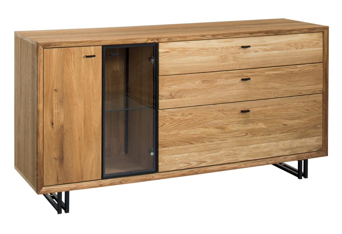 Drewniana Komoda Loft do Salonu Roma