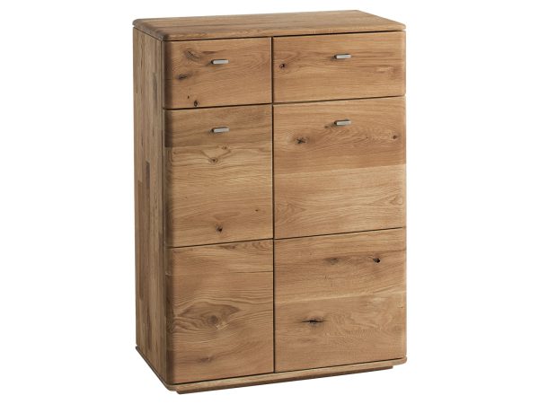 Łóżko z otwartym stelażem i przestrzenią do przechowywania