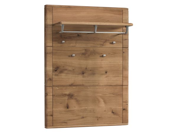 Panel wieszakowy z półką i drążkiem, do przedpokoju