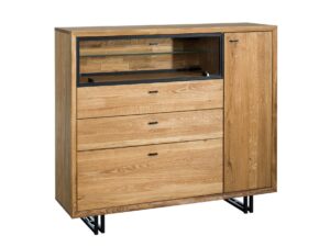 Komoda Loft Drewniana Klasyczna Roma