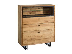 Komoda Drewniana Loft z Szufladami Roma