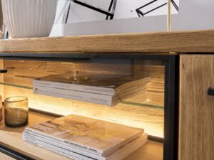 miniaturka Drewniana Komoda Loft do Salonu Roma