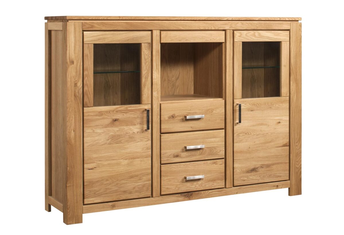 Klasyczny Kredens Drewniany do Salonu