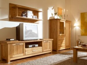 miniaturka Duża Półka na Książki Drewniana Mediolan