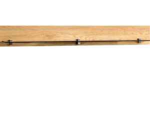 Szklana Półka na Książki na Ścianę Osaka