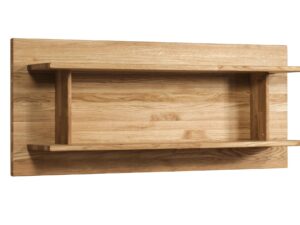 Duża Półka na Książki Drewniana Mediolan