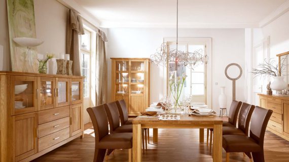 miniaturka Przeszklony Barek Dębowy do Salonu Mediolan