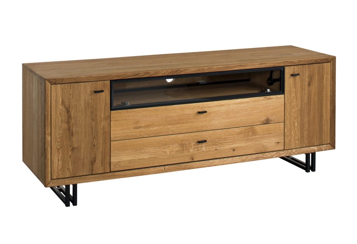 Szafka Loft pod Telewizor Dębowa Roma