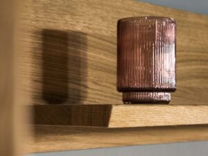 miniaturka Prosta Drewniana Półka Wisząca Roma